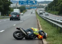 motociclista ferido