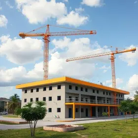 número de obras escolares