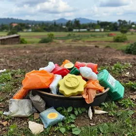 descarte irregular de resíduos