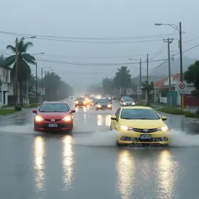 chuva em Ilha Solteira