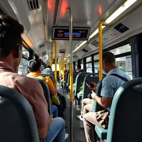 usuários do transporte coletivo em Araçatuba