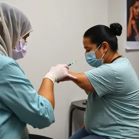 vacinação contra a gripe