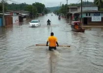 temporal no noroeste de SP