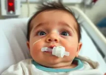 bebê com pneumonia