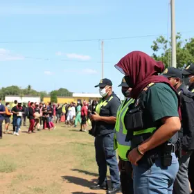 carreta do Circuito Integrado de Proteção às Mulheres