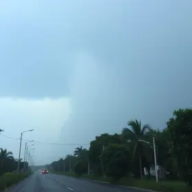alerta amarelo de tempestade