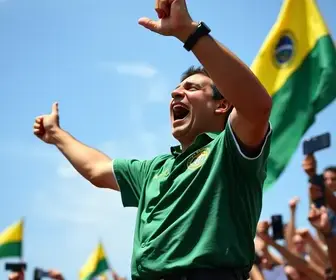 Flávio Bolsonaro em Araçatuba