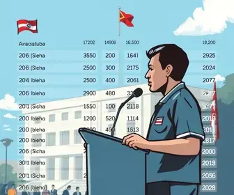 votação Araçatuba SP 2026