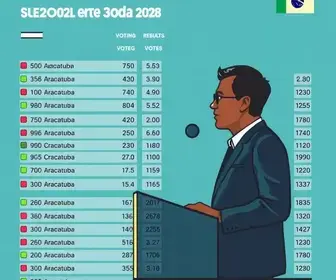 votação Araçatuba 2026